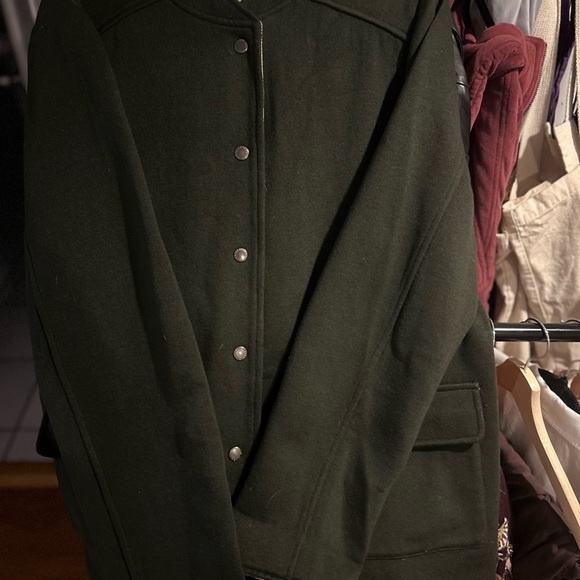 Vintage Burberry Dark Green Jacket - Picture 1 of 4